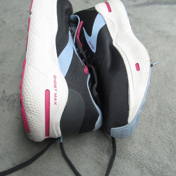Brooks Ghost Max Womens Running Shoes 9.5 2E WIDE Pink Lightweight Trail Active - Picture 5 of 15